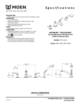 Moen T925BN User manual