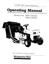 Montgomery Ward TMO-33925A User manual