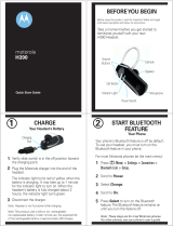 Motorola H390 - Headset - In-ear ear-bud Quick start guide