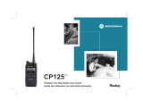 Motorola CP125 User manual
