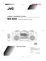 JVC MX-G50 User manual