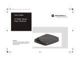 Motorola VT1003v User manual
