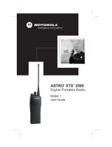 Motorola ASTRO XTS 2500 User manual