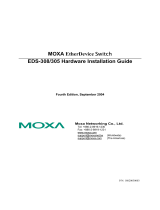 Moxa Technologies ETHERDEVICE EDS-305 User manual