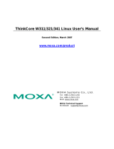 Moxa Technologies W341 User manual