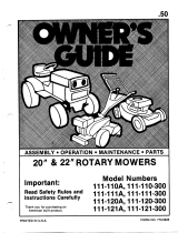 MTD 110-111A User manual