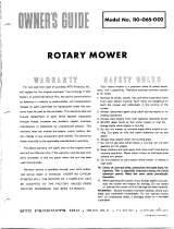 MTD 110-065-002 User manual