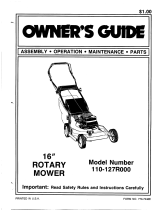 MTD 110-127R000 User manual