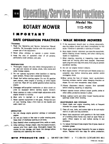 MTD 112-930 User manual