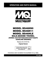 MULTIQUIP BS46HLE User manual