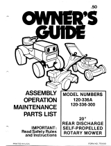 MTD 120-336-300 User manual