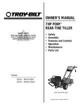 MTD 12211 User manual