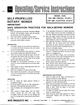 MTD 123-290 User manual