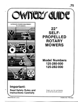 MTD 125-280-000 User manual