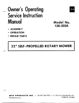 MTD 126-350A User manual