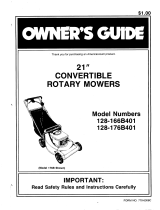 MTD 128-166B401 User manual