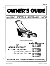 MTD 129-452R000 User manual