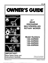MTD 128-459R000 User manual