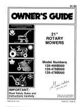 MTD 128-476B000 User manual