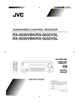 JVC RX-6030VBK User manual