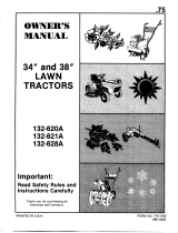 MTD 132-620A User manual