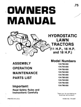 MTD 134-785-000 User manual