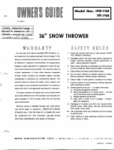 MTD 190-768 User manual