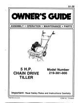 MTD 219-381-000 User manual