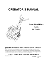 MTD 345 User manual