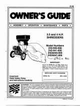 MTD 242-641-000 User manual