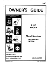 MTD 245596C User manual