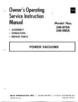 MTD 246-680A User manual