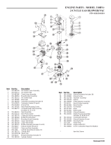 MTD 310BVr Parts list