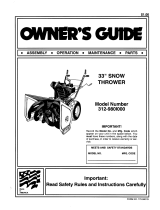 MTD 312-980I000 User manual
