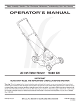 MTD 38 User manual