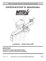 MTD 5DM User manual