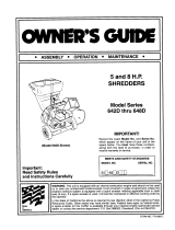 MTD 648D User manual