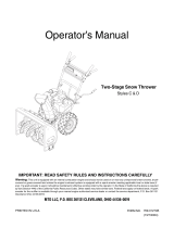 Yard-Man Style L User manual