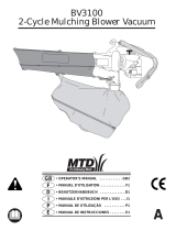 MTD BV3100 User manual