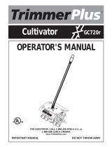 TrimmerPlus GC720r User manual