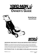 MTD Series 12A-979-401 User manual