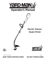 MTD YM132 User manual
