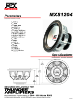 MTX Audio MZS1204 User manual