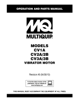 MULTIQUIP CV1A User manual