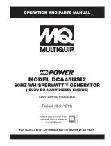 MULTIQUIP DCA45USI2 User manual