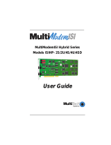 Multi-Tech Systems ISIHP-4U User manual