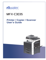 Muratec MFX-C3035 User manual
