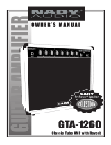 Nady Audio GTA-1260 User manual