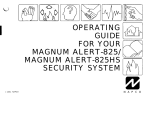 NAPCO 825 User manual