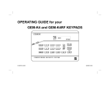 NAPCO Gemini GEM-K4 User manual